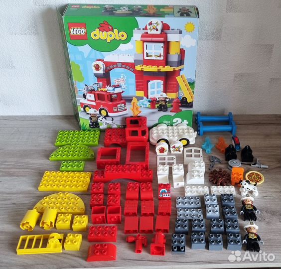 Конструктор lego duplo 10903 Пожарное депо