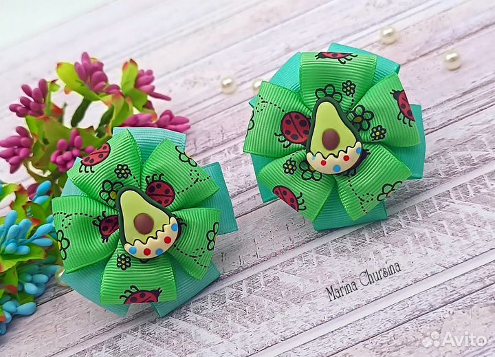 Бантики для волос 