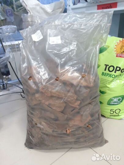 Кора сибирской сосны фракция 60х100мм