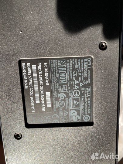 Док станция dell wd19dcs