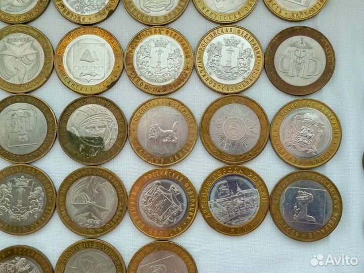 Юбилейные монеты 10