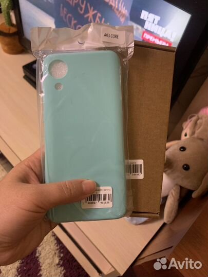 Чехол и защитное стекло на Samsung Core A03