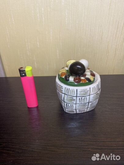 Масленка. сахарница. кузнецовский фарфор