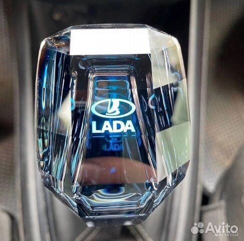 LED Ручка кпп сенсорная Ваз Лада Хрусталь Кристалл