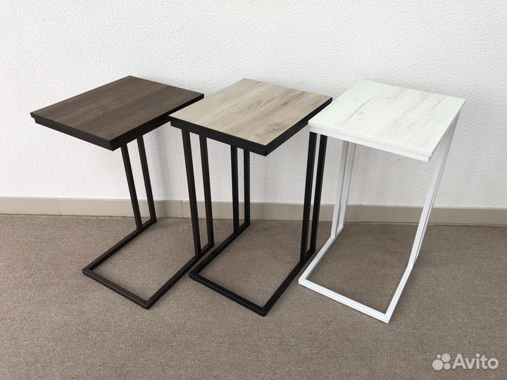 Прикроватный столик лофт