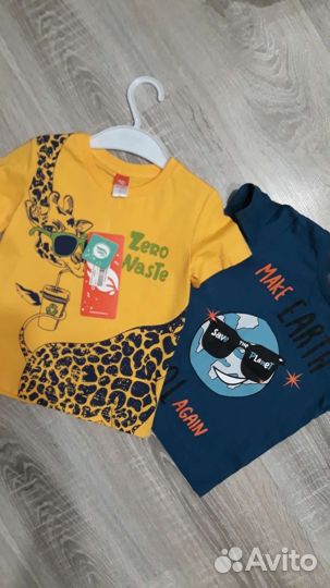 Футболки на мальчика 92