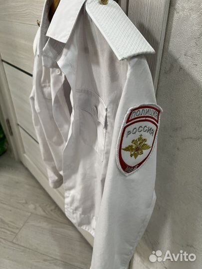 Рубашка белая для правоохранительного класса