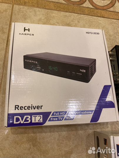 Ресивер DVB-T2 Harper,приемник Lumax,tesler