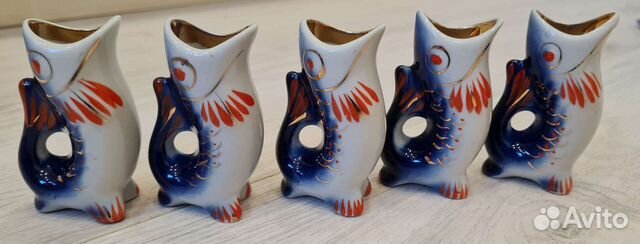 Рюмки "Рыбки" СССР купить в Москве | Товары для дома и дачи | Авито