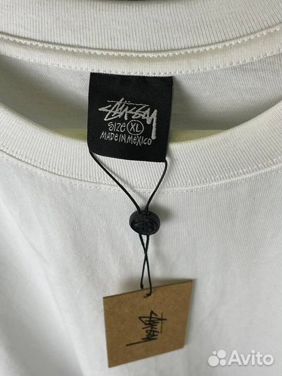 Футболка Stussy черная и белая