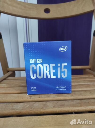 Процессор с кулером intel core i5 10400f