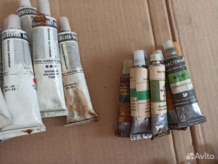 Масляные краски СССР