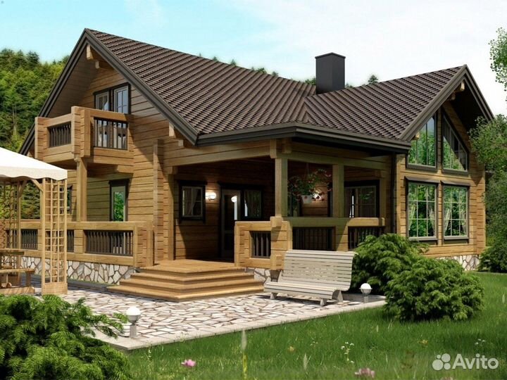 Купить дом из бруса под ключ