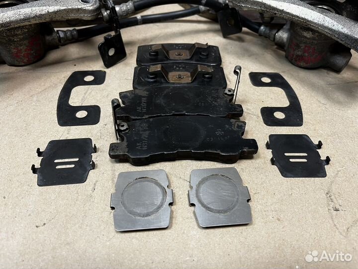 Комплект зад. тормозов 302мм ASX/lancer