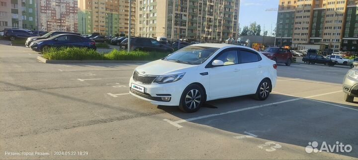 Kia Rio 1.6 МТ, 2016, 76 200 км