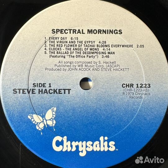 Steve Hackett – Spectral Mornings (США 1979г.)