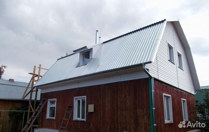 Кровля из профнастила