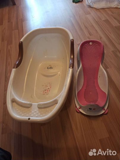 Ванночка и горка angelcare для купания