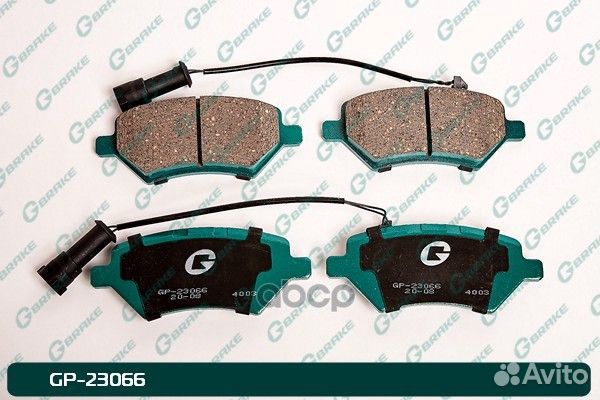Колодки G-brake GP-23066 GP-23066 G-brake