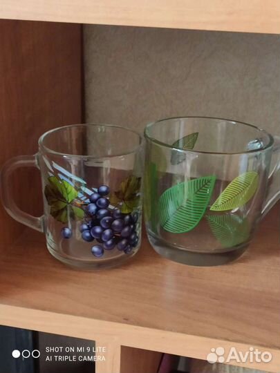 Кружки, стаканы, разные