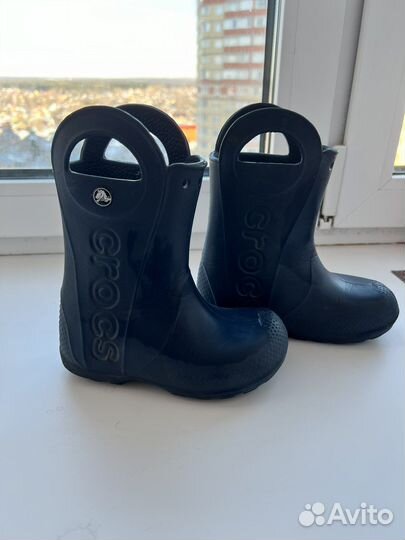Сапоги crocs 26-27 р