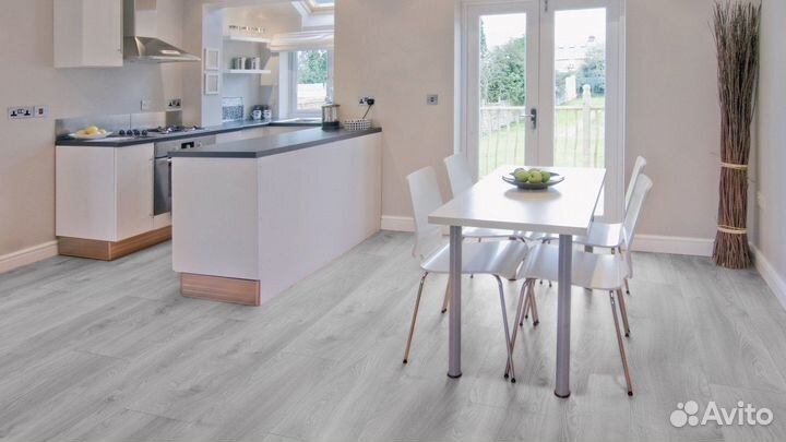 Ламинат Kronotex Дуб Макро светло-серый D3670