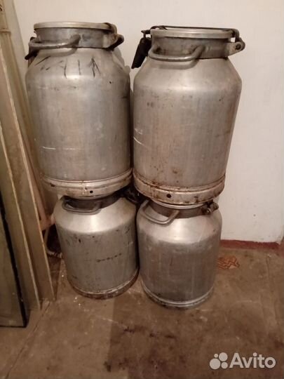 Фляги алюминиевые 40л