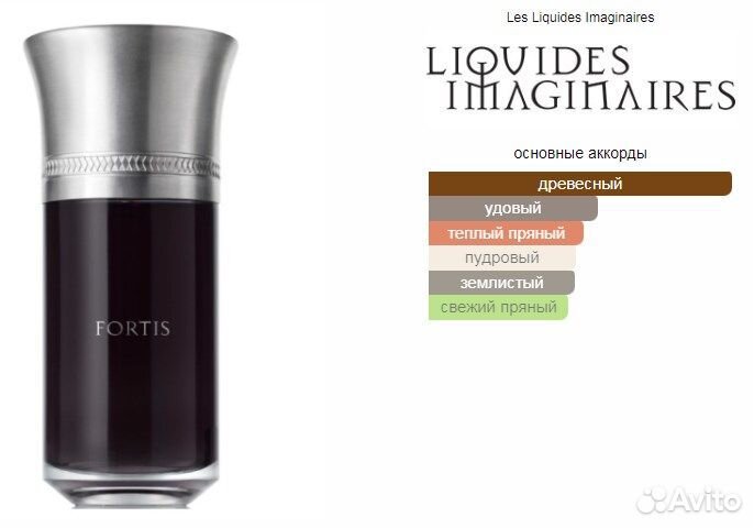 Les Liquides Imaginaires Fortis 100 мл