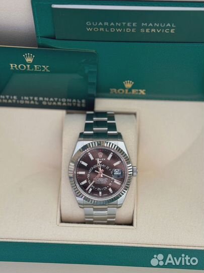 Часы Rolex Sky-Dweller steel and white gold 42 mm