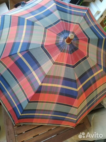 Ретро зонт трость