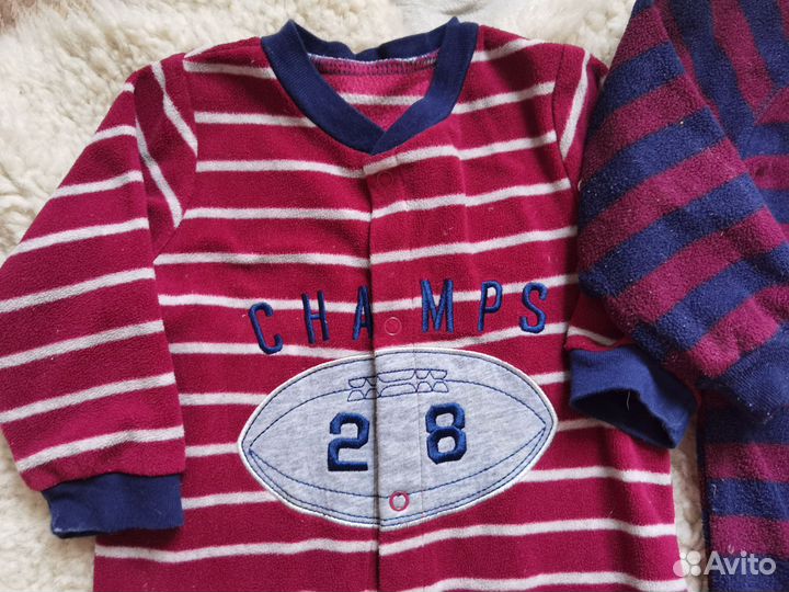 Флисовые комбинезоны 74 80