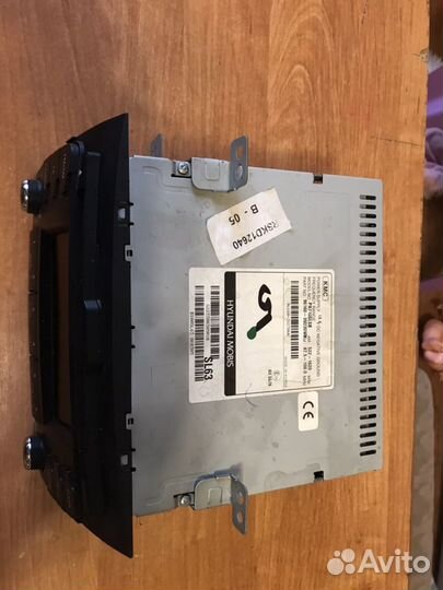 Штатная магнитола с Киа Спортедж 2012 г