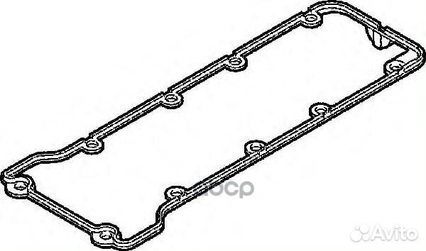 Прокладка крышки гбц полиакриловый каучук 42237