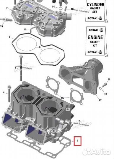 Sn-000026 Kost Gasket Прокладка Блока Цилиндров Дл