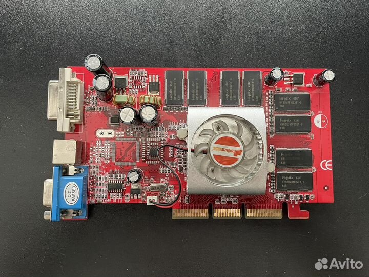Видеокарта Nvidia GeForce FX5600 AGP 128mb
