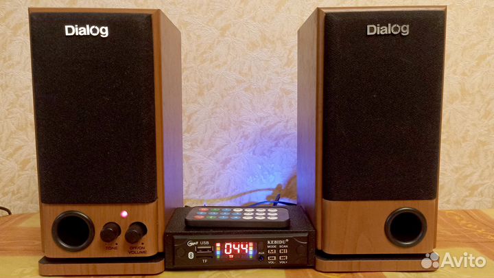 Мини музыкальный центр dialog