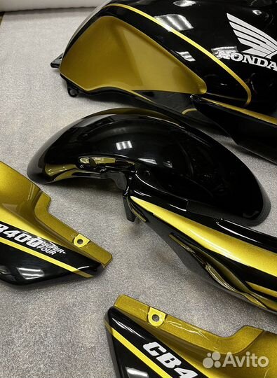 Бензобак и пластик для honda cb 400 vtec