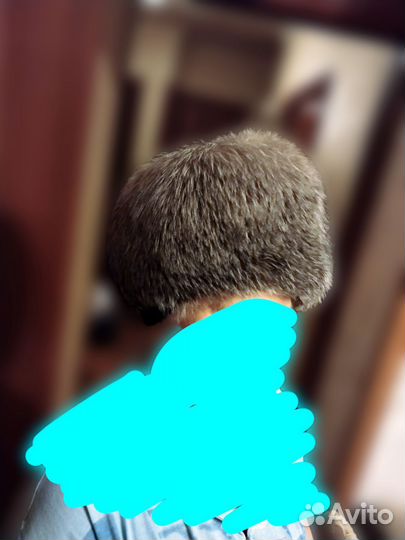 Шапка из чернобурки новая