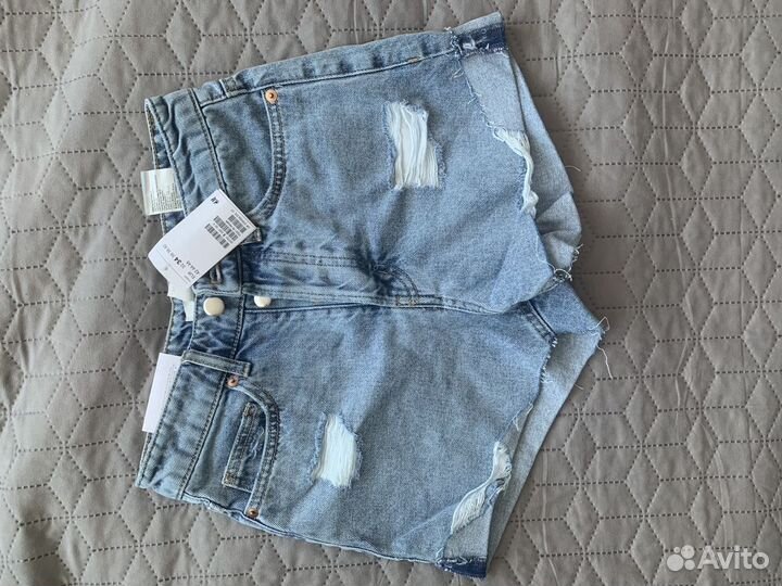 Шорты джинсовые