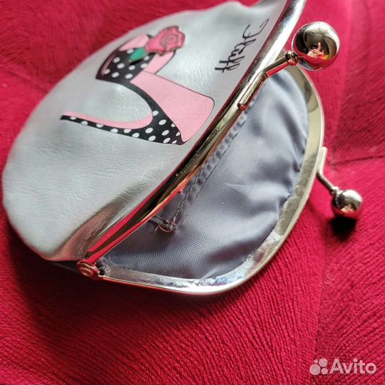 Кошелек женский кожаный винтажный