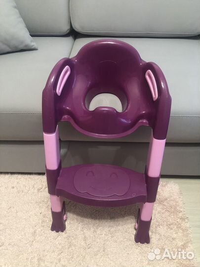 Сидушка на унитаз со ступенькой thermobaby