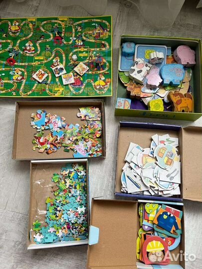 Детские книги,пазлы,игры