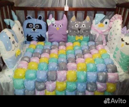 Бортики в кроватку