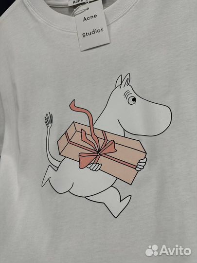 Футболка Acne Studios Moomin (новинка)oversize