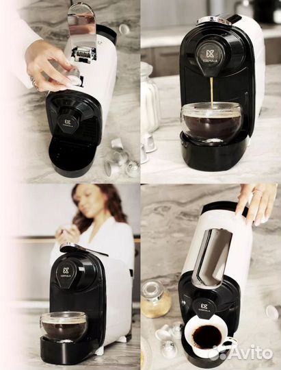 Кофемашина капсульная автоматическая (новая)