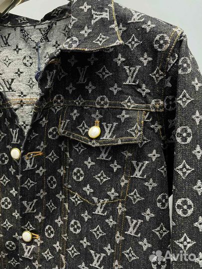 Louis vuitton джинсовка