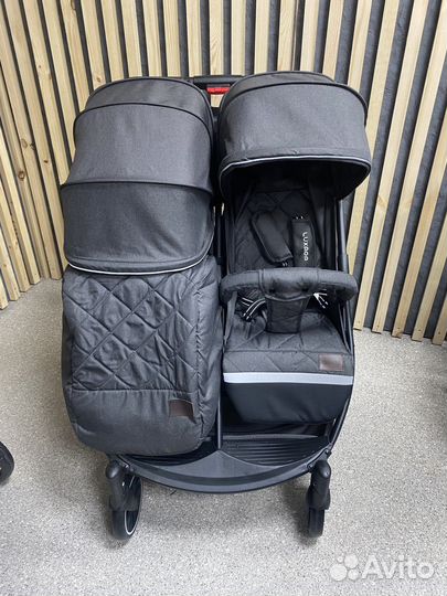 Прогулочная коляска для двойни новая