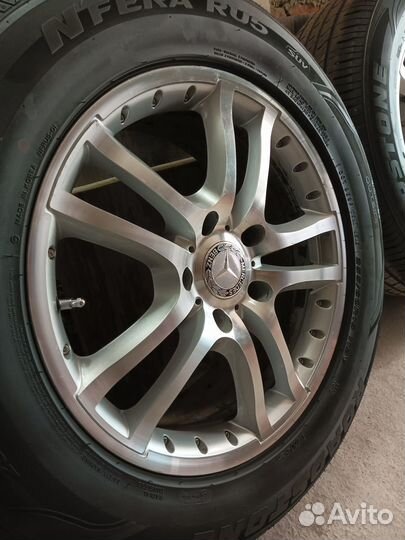Колеса на mercedes R18 летние