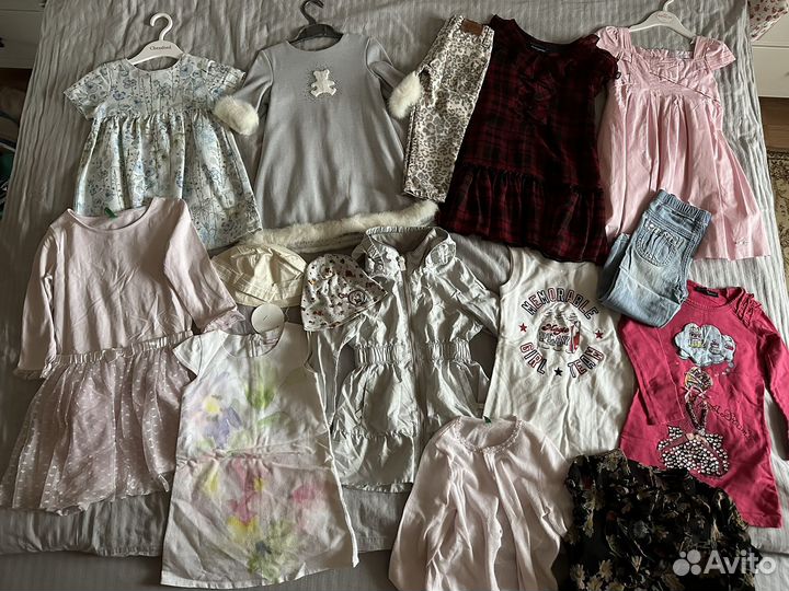 Брендовая одежда на девочку 104