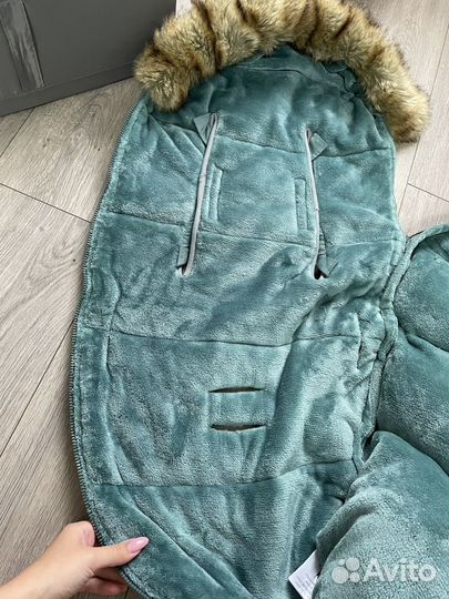 Зимний конверт в коляску